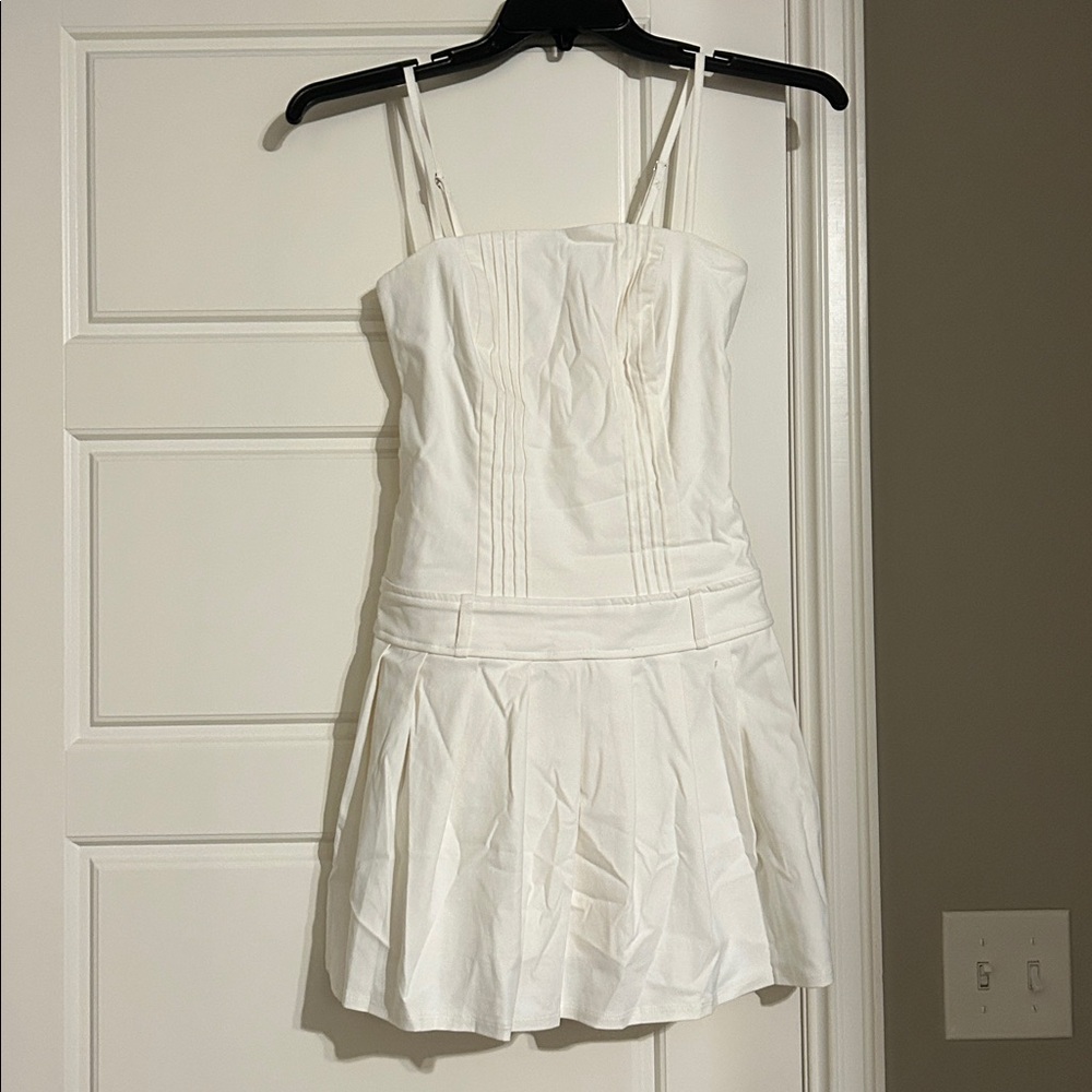Trixxi White Strapless Maxi Dress
